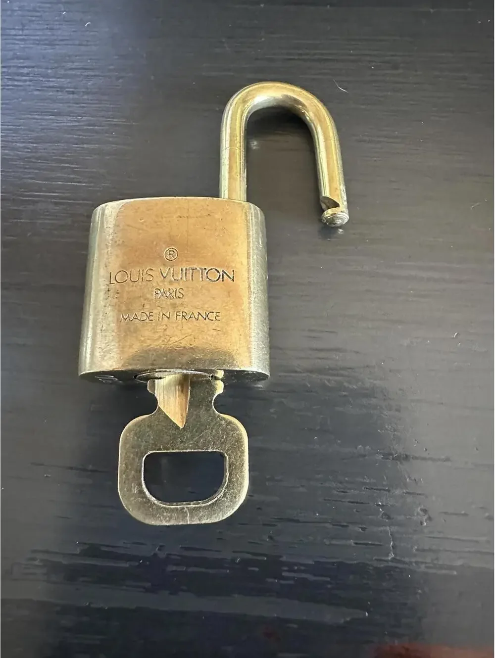 Vintage Padlock with Key LV #300